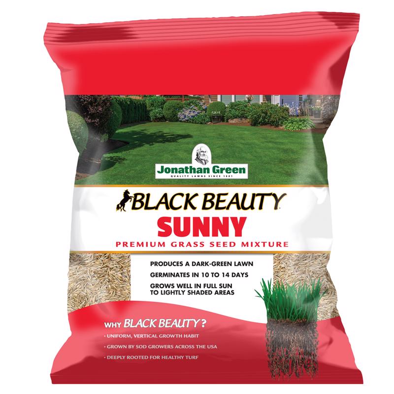 JONATHAN GREEN - Jonathan Green Black Beauty Sun Mixed Full Sun Grass Seed 7 lb