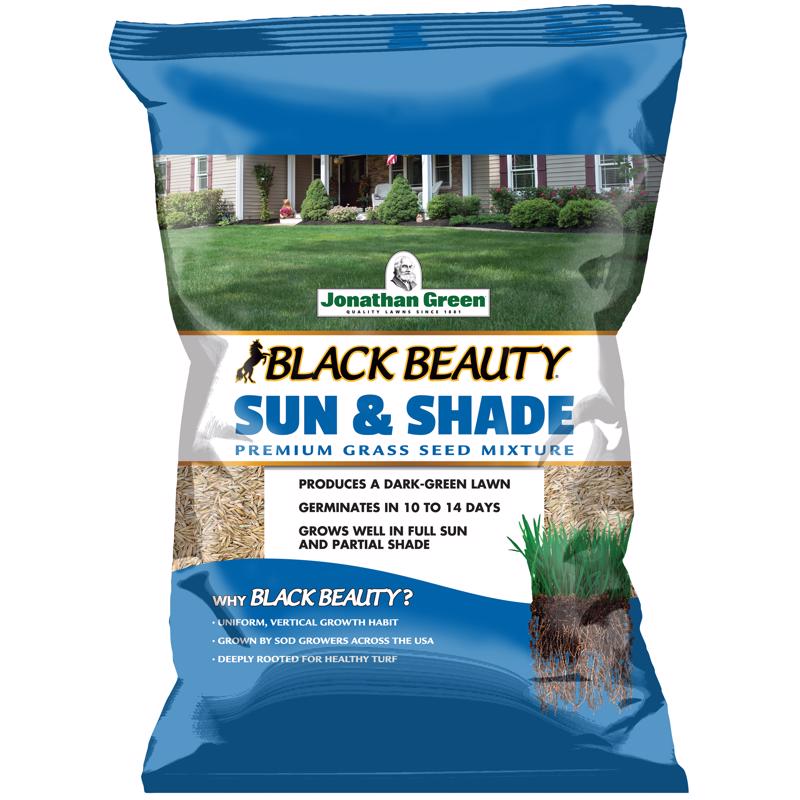 JONATHAN GREEN - Jonathan Green Black Beauty Mixed Partial Shade/Sun Grass Seed 25 lb