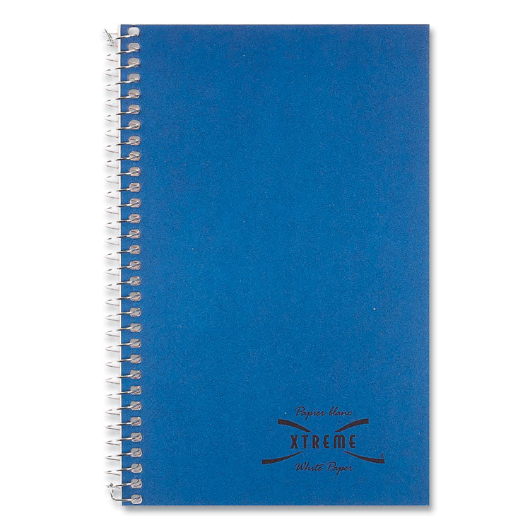 National - Three-Subject Wirebound Notebooks, Unpunched, Medium/College Rule, Blue Cover, (150) 9.5 x 6 Sheets