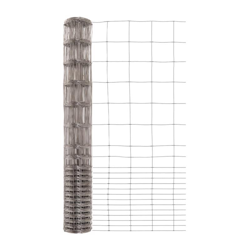 GARDEN ZONE - Garden Craft 40 in. H X 50 ft. L Galvanized Steel Welded Wire Fence