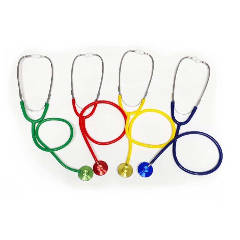 SUPERTEK - Stethoscopes, Assorted Colors, Pack of 4
