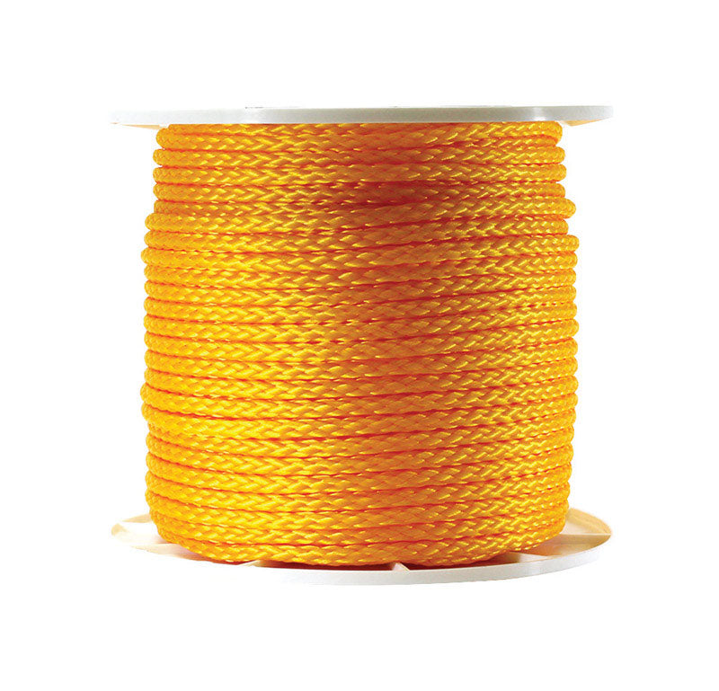 KOCH - Koch 3/8 in. D X 500 ft. L Yellow Hollow Braided Polypropylene Rope