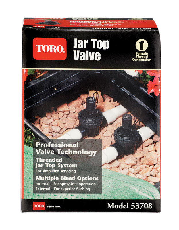 TORO - Toro Female Jar Top Valve 1 in. 150 psi