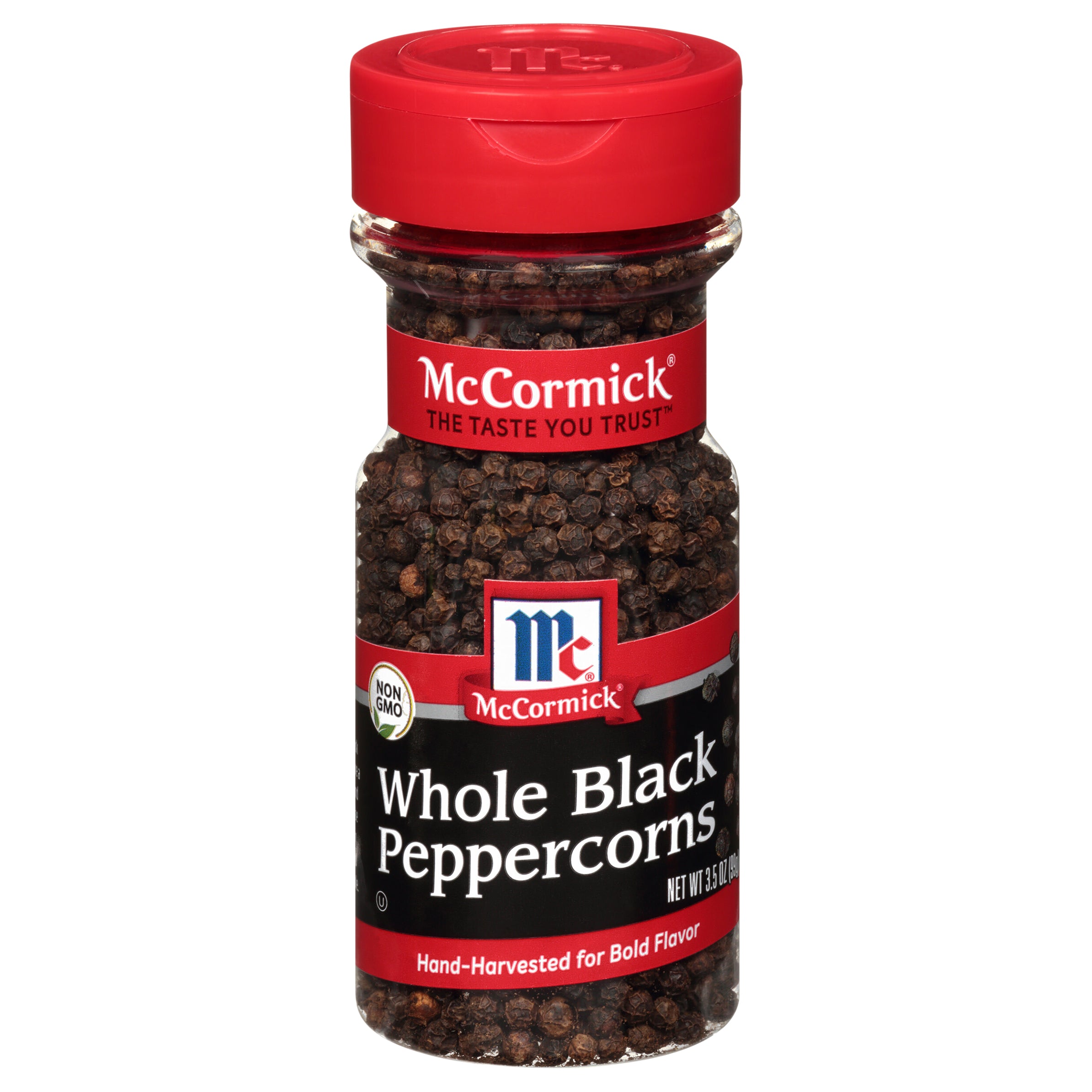 McCormick Black Pepper - Whole, 3.5 oz - Case of 12