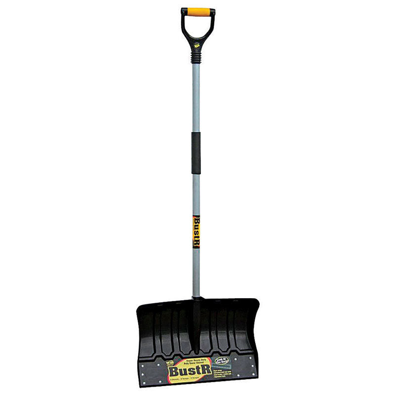 YEOMAN - Yeoman BustR 18 in. W X 55 in. L Poly Snow Shovel