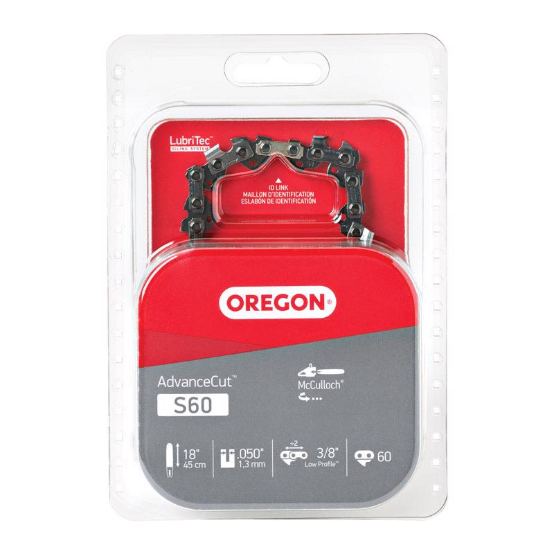 OREGON - Oregon AdvanceCut S60 18 in. 60 links Chainsaw Chain