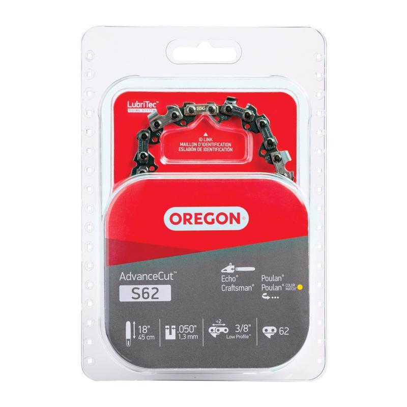 OREGON - Oregon AdvanceCut S62 18 in. 62 links Chainsaw Chain