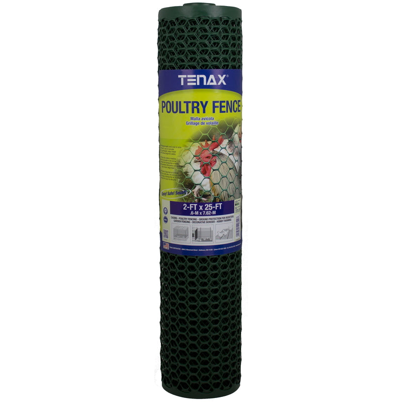 TENAX - Tenax 2 ft. H X 25 ft. L Polyethylene Poultry Fence 3/4 in.