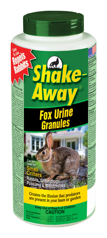 SHAKE-AWAY - Shake-Away Fox Urine Animal Repellent Granules For Small Critter 28.5 oz