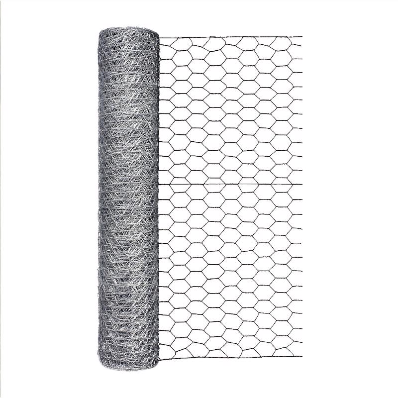 GARDEN ZONE - Garden Craft 24 in. H X 50 ft. L Galvanized Steel Poultry Netting 1 in.