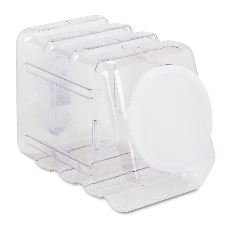 Pacon - Interlocking Storage Container with Lid, Clear Plastic