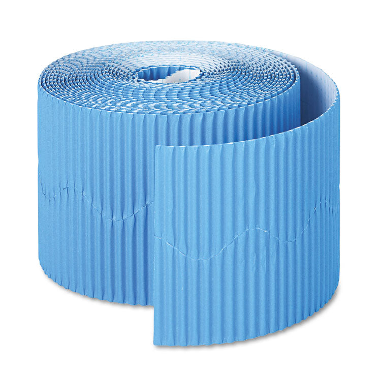 Pacon - Bordette Decorative Border, 2.25" x 50 ft Roll, Brite Blue