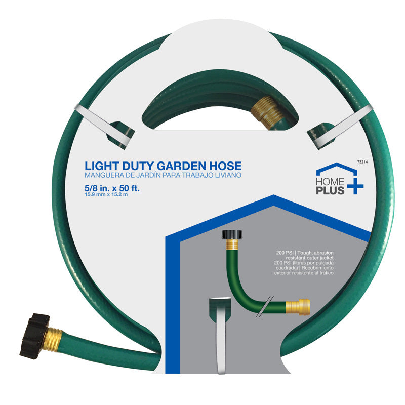 HOME PLUS - Home Plus 5/8 in. D X 50 ft. L Light Duty Garden Hose - Case of 5