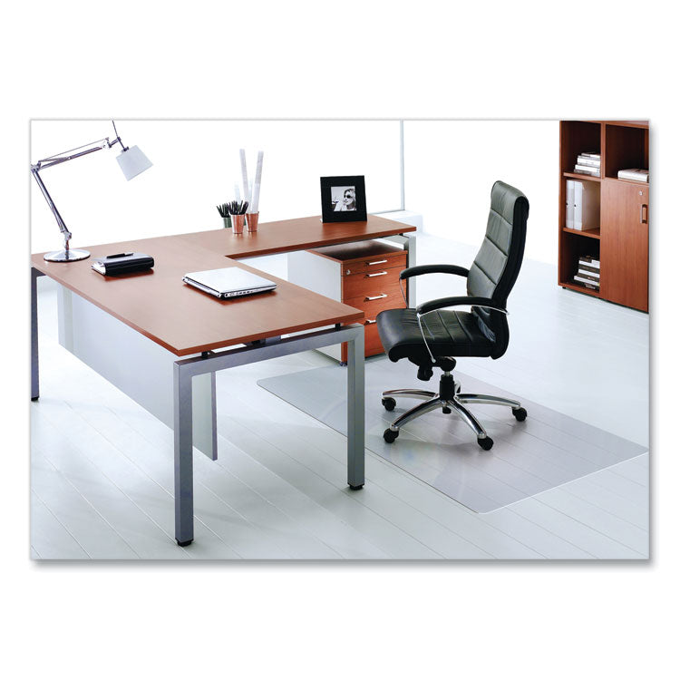 Floortex - Cleartex Ultimat Polycarbonate Chair Mat for Hard Floors, 48 x 60, Clear