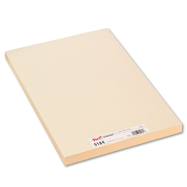 Pacon - Medium Weight Tagboard, 12 x 18, Manila, 100/Pack