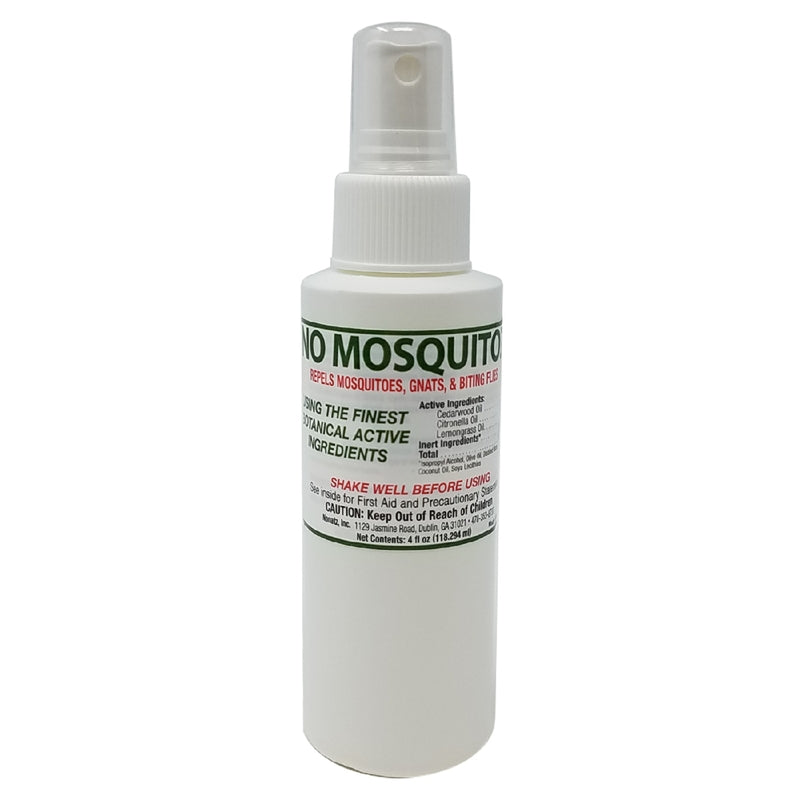NO NATZ - No Natz Organic Insect Repellent Liquid For Mosquitoes/Other Flying Insects 4 oz - Case of 12