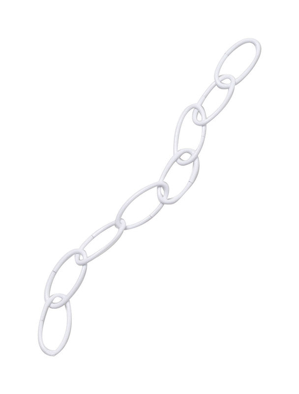 PANACEA - Panacea White Steel 36 in. H Sturdy Extender Chain 1 pk