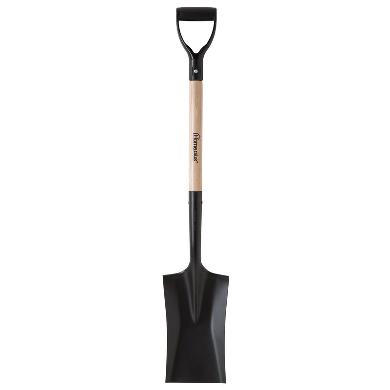 TRUPER - Home Plus 40.5 in. Steel Square Garden Spade Wood Handle - Case of 6