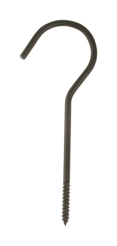 PANACEA - Panacea Black Steel 6 in. H Sturdy Plant Hook 1 pk