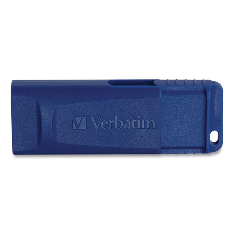 Verbatim - Classic USB 2.0 Flash Drive, 4 GB, Blue