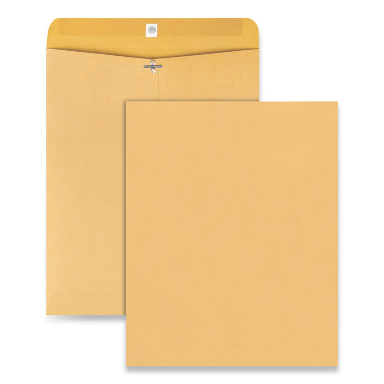 Universal - Catalog Envelope, 28 lb Bond Weight Kraft, #105, Square Flap, Clasp/Gummed Closure, 11.5 x 14, Brown Kraft, 100/Pack