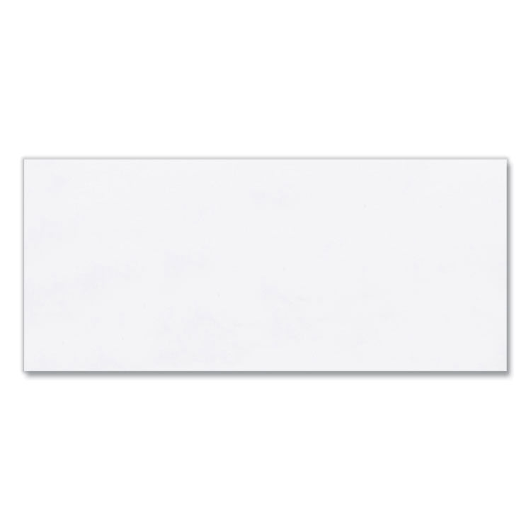 Universal - Open-Side Business Envelope, #10, Commercial Flap, Diagonal Seam, Gummed Closure, 4.13 x 9.5, White, 500/Box