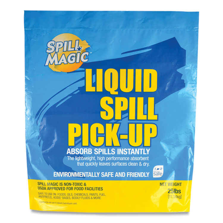 Spill Magic - Sorbent, 33 qt, 25 lb Bag