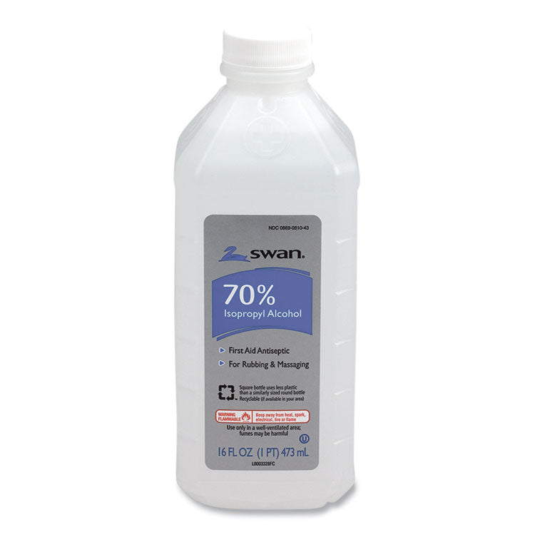 PhysiciansCare by First Aid Only - First Aid Kit Rubbing Alcohol, Isopropyl Alcohol, 16 oz Bottle