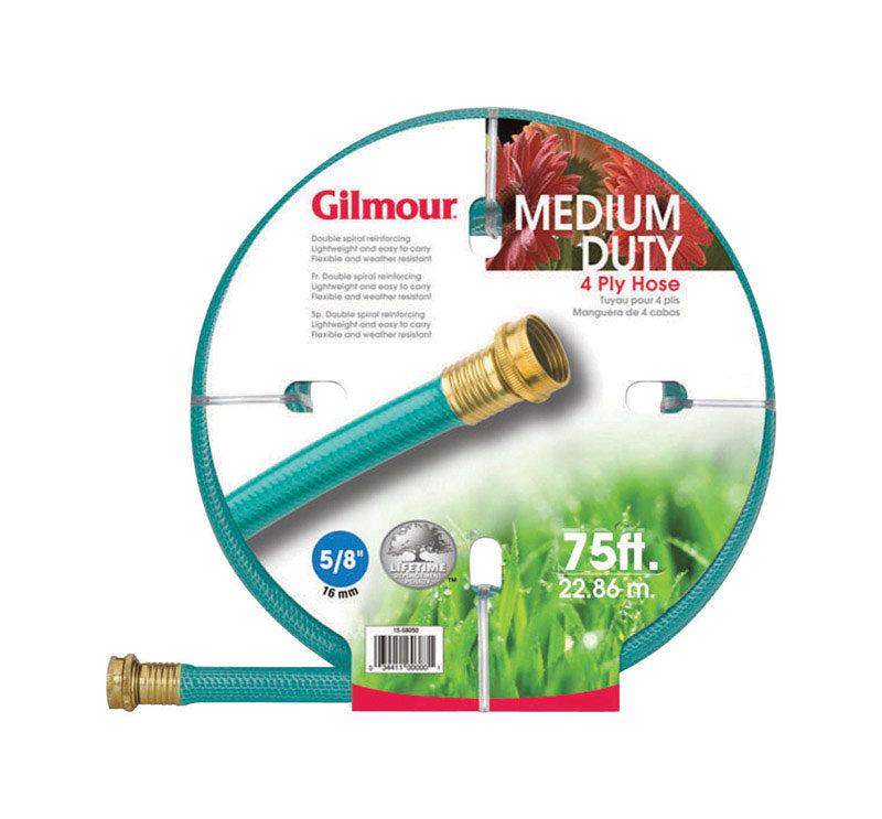 GILMOUR - Gilmour 5/8 in. D X 75 ft. L Medium Duty Garden Hose