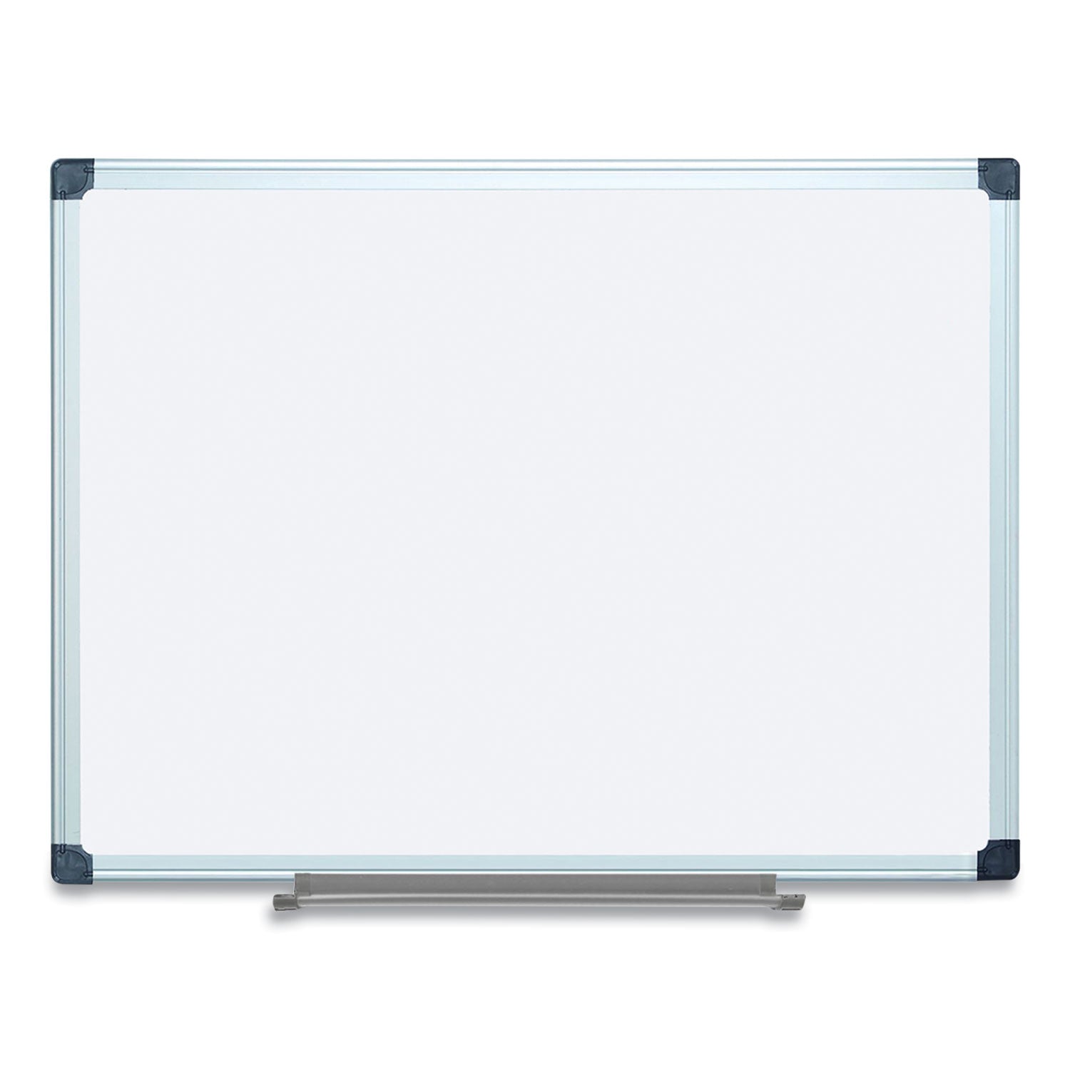Porcelain Value Dry Erase Board, 36" x 48", White Surface, Satin Aluminum Frame