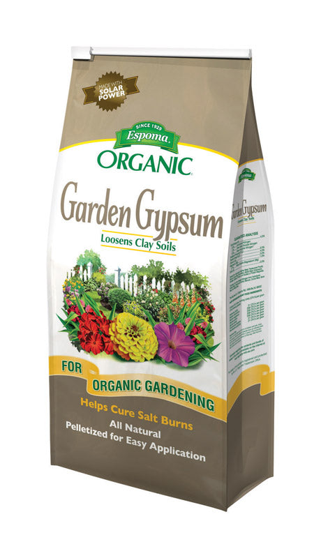 ESPOMA - Espoma Organic Garden Gypsum 30 sq ft 6 lb