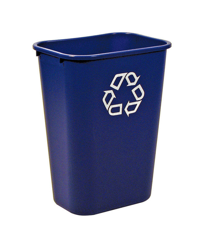 RUBBERMAID - Rubbermaid 10.25 gal Blue Resin Recycling Bin - Case of 12