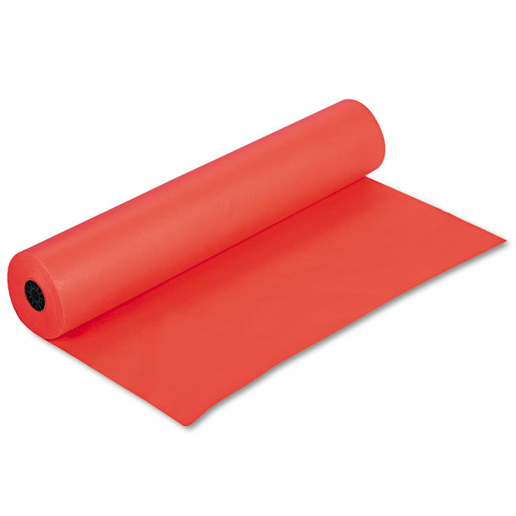 Pacon - Rainbow Duo-Finish Colored Kraft Paper, 35 lb Wrapping Weight, 36" x 1,000 ft, Orange