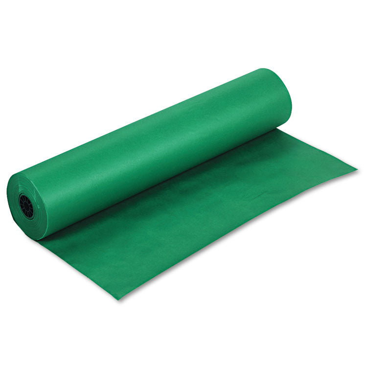 Pacon - Rainbow Duo-Finish Colored Kraft Paper, 35 lb Wrapping Weight, 36" x 1,000 ft, Emerald