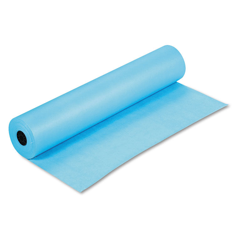 Pacon - Rainbow Duo-Finish Colored Kraft Paper, 35 lb Wrapping Weight, 36" x 1,000 ft, Sky Blue