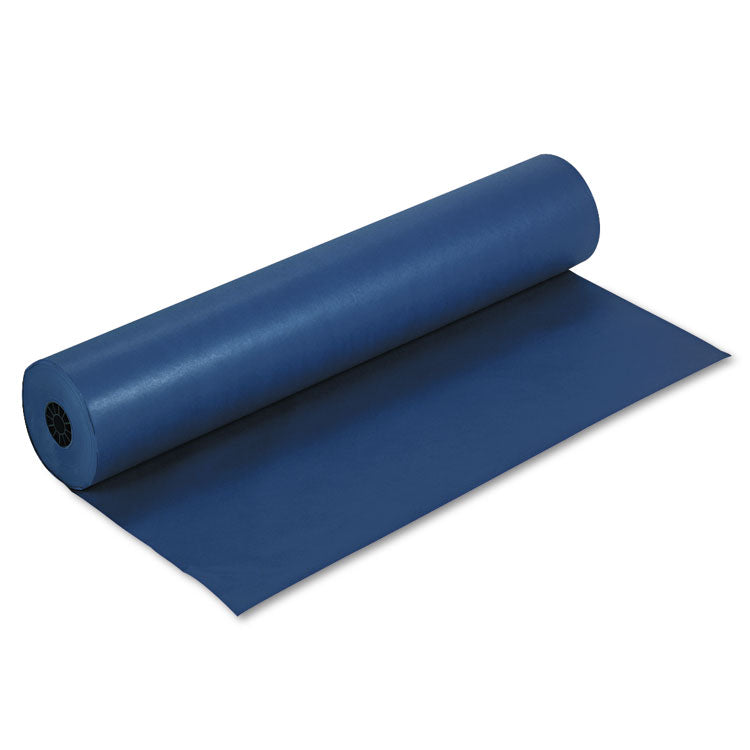 Pacon - Rainbow Duo-Finish Colored Kraft Paper, 35 lb Wrapping Weight, 36" x 1,000 ft, Dark Blue