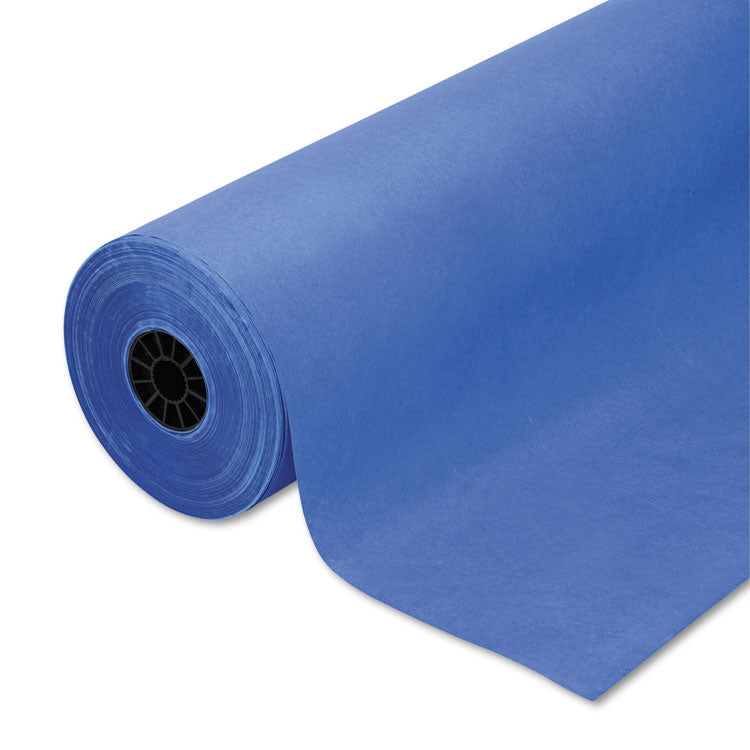 Pacon - Rainbow Duo-Finish Colored Kraft Paper, 35 lb Wrapping Weight, 36" x 1,000 ft, Royal Blue