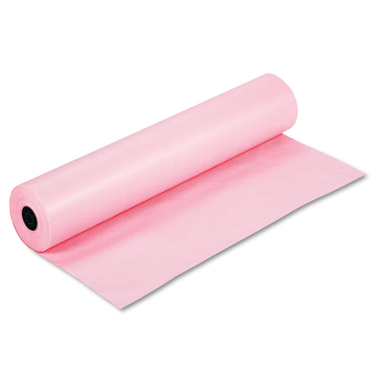 Pacon - Rainbow Duo-Finish Colored Kraft Paper, 35 lb Wrapping Weight, 36" x 1,000 ft, Pink