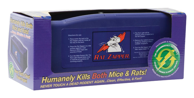 RAT ZAPPER - Rat Zapper Medium Electronic Animal Trap For Rats 1 pk