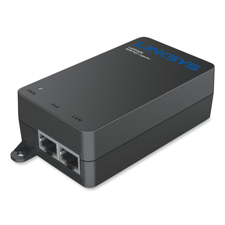 LINKSYS - 30W 802.3at Gigabit PoE+ Injector, 2 Ports, TAA Compliant