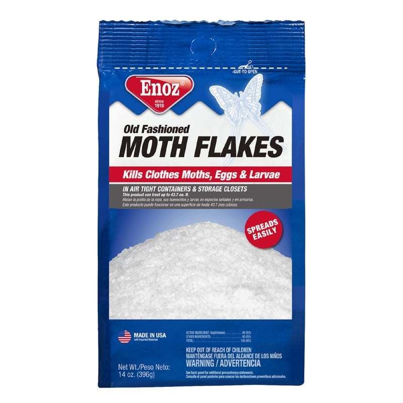 ENOZ - Enoz Moth Flakes 14 oz - Case of 10