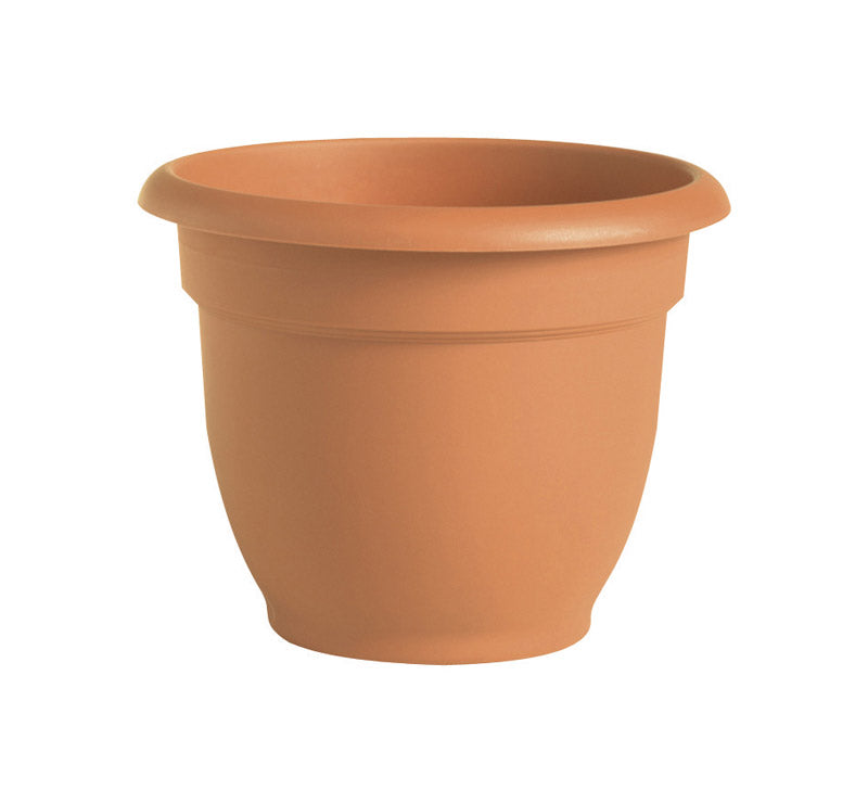 BLOEM - Bloem 6 in. D Resin Ariana Planter Terracotta Clay