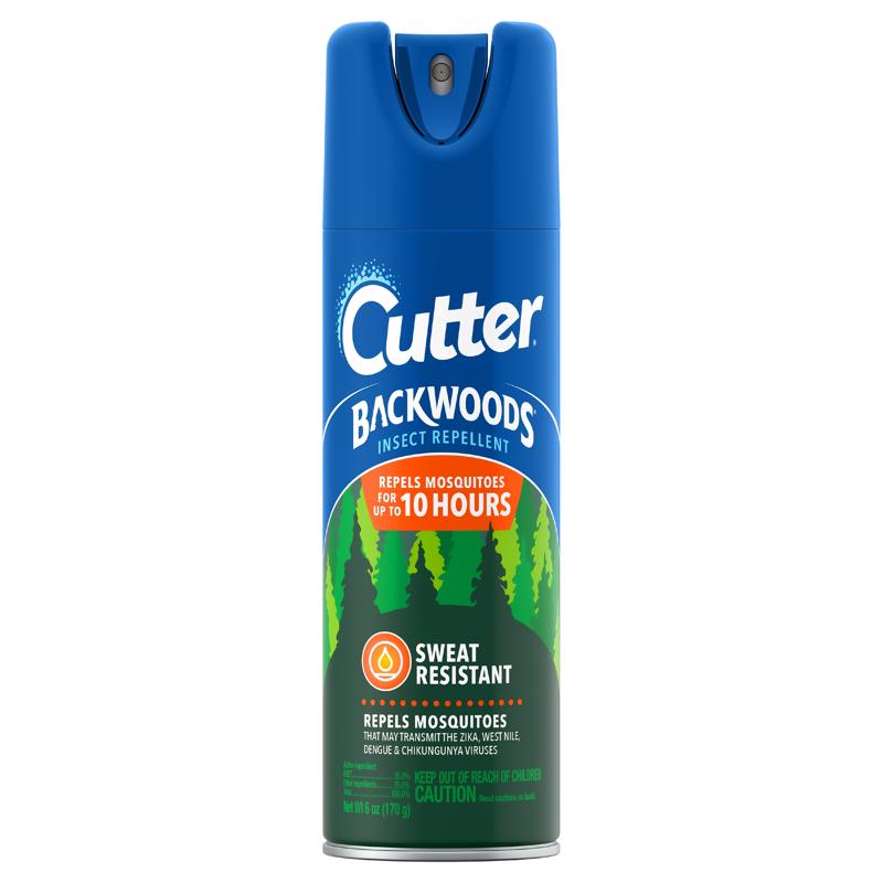 CUTTER - Cutter Backwoods Insect Repellent Liquid For Mosquitoes 6 oz [HG-96280]