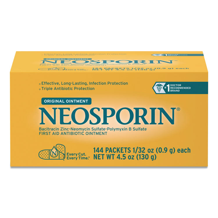 Neosporin - Antibiotic Ointment, 0.03 oz Packet, 144/Box