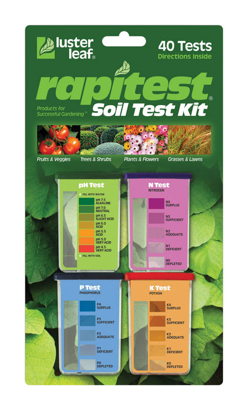 LUSTER LEAF - Luster Leaf Rapitest Soil Tester 1 pk