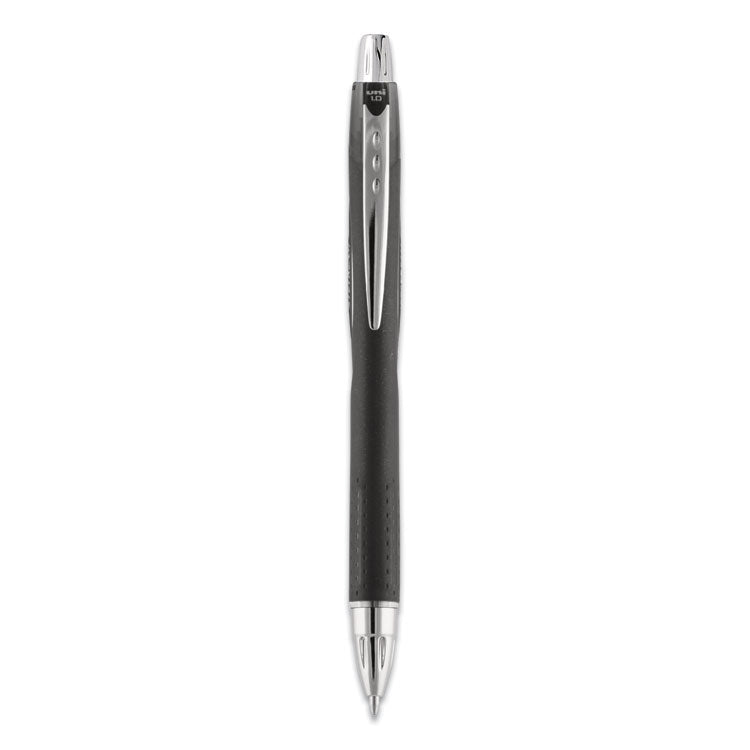 uniball - Jetstream Retractable Ballpoint Pen, Bold 1 mm, Black Ink, Black Barrel