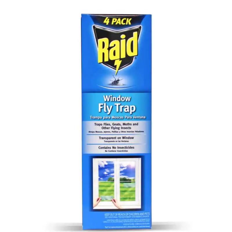 RAID - Raid PIC Fly Trap 4 pk - Case of 12