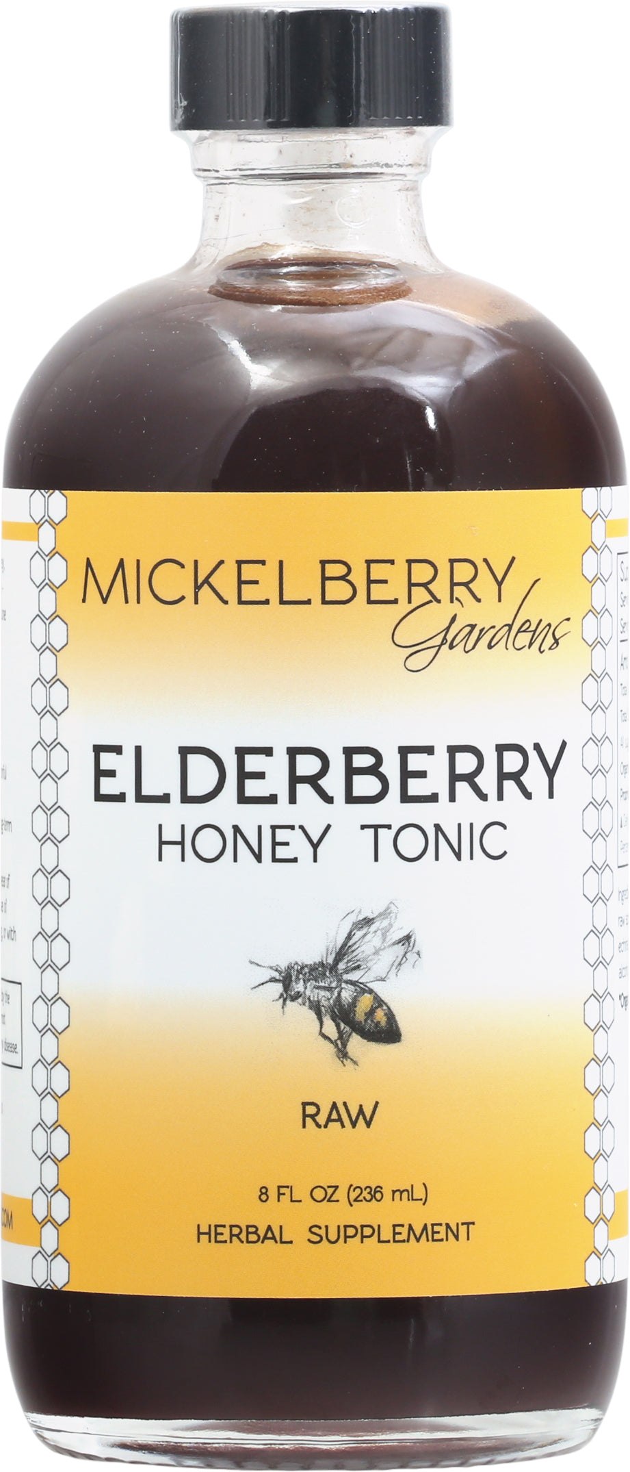 Mickelberry Gardens Raw Elderberry Honey Tonic 8 fl oz - Case of 1