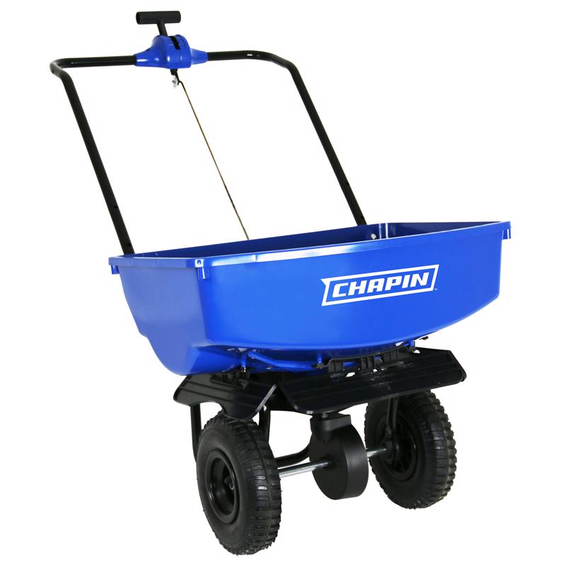 CHAPIN - Chapin 96 in. W Push Spreader For Salt/Ice Melt 70 lb