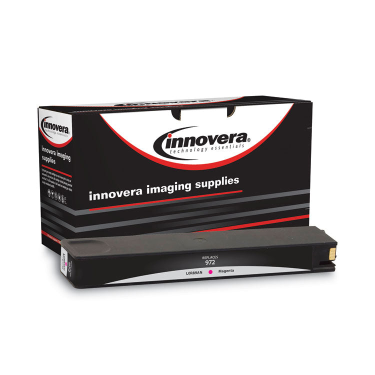 Innovera - Remanufactured Magenta Ink, Replacement for 972 (L0R89AN), 3,000 Page-Yield